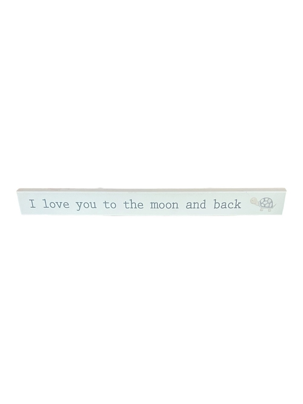 “I Love You to the Moon and Back” Wooden Nursery Sign 16” - Picture 2 of 5